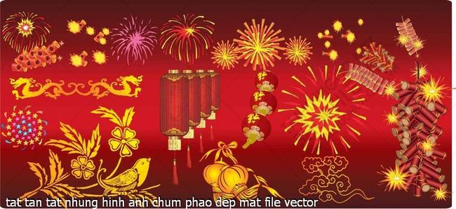 tat tan tat nhung hinh anh chum phao dep mat file vector
